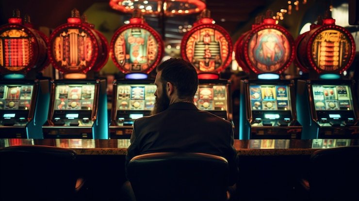Antarmuka permainan Ikan Hoki di platform bet toto dengan kontrol putaran dan tampilan saldo
